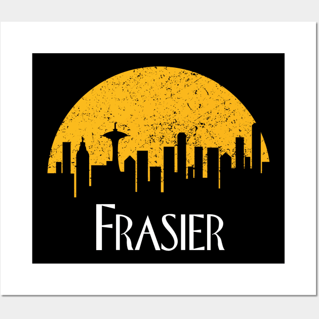 90's  American television sitcom Frasier Wall Art by Aldebaran